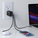 CARGADOR ANKER  COMBO 2PZ  67W  PARA MACBOOK Y IPAD  Y 30W PARA IPHONE