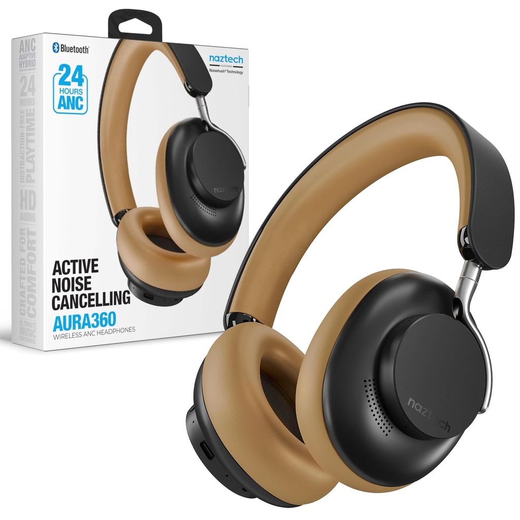 AUDIFONOS NAZTECH AURA 360 (CANCELACION DE RUIDO)