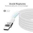 CARGADOR ARGOMTECH VOLTA P40 38W + CABLE TIPO C 1,8M  DOBLE PUERTO TIPO C/USB 