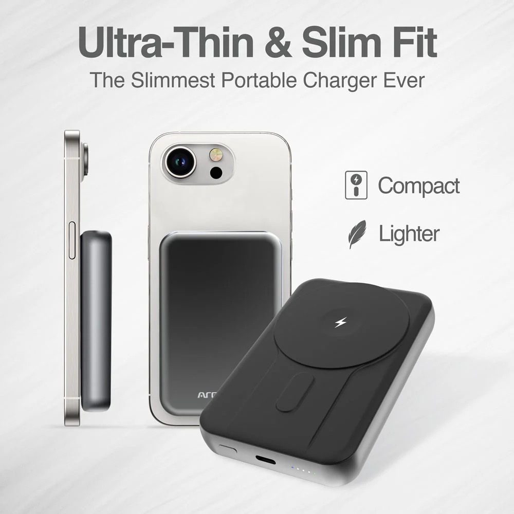 POWER BANK MAGNETICO MS10 10000MAH ARGOMTECH 