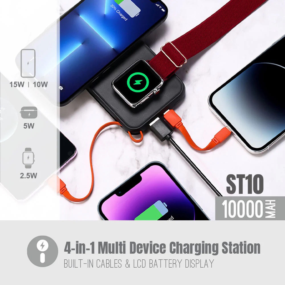 POWER BANK MAGNETICO MS5 5000MAH ARGOMTECH  