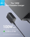 CARGADOR ANKER 100W + CABLE TIPO C 1,8M PARA MACBOOK Y IPHONE CON MAGSAFE