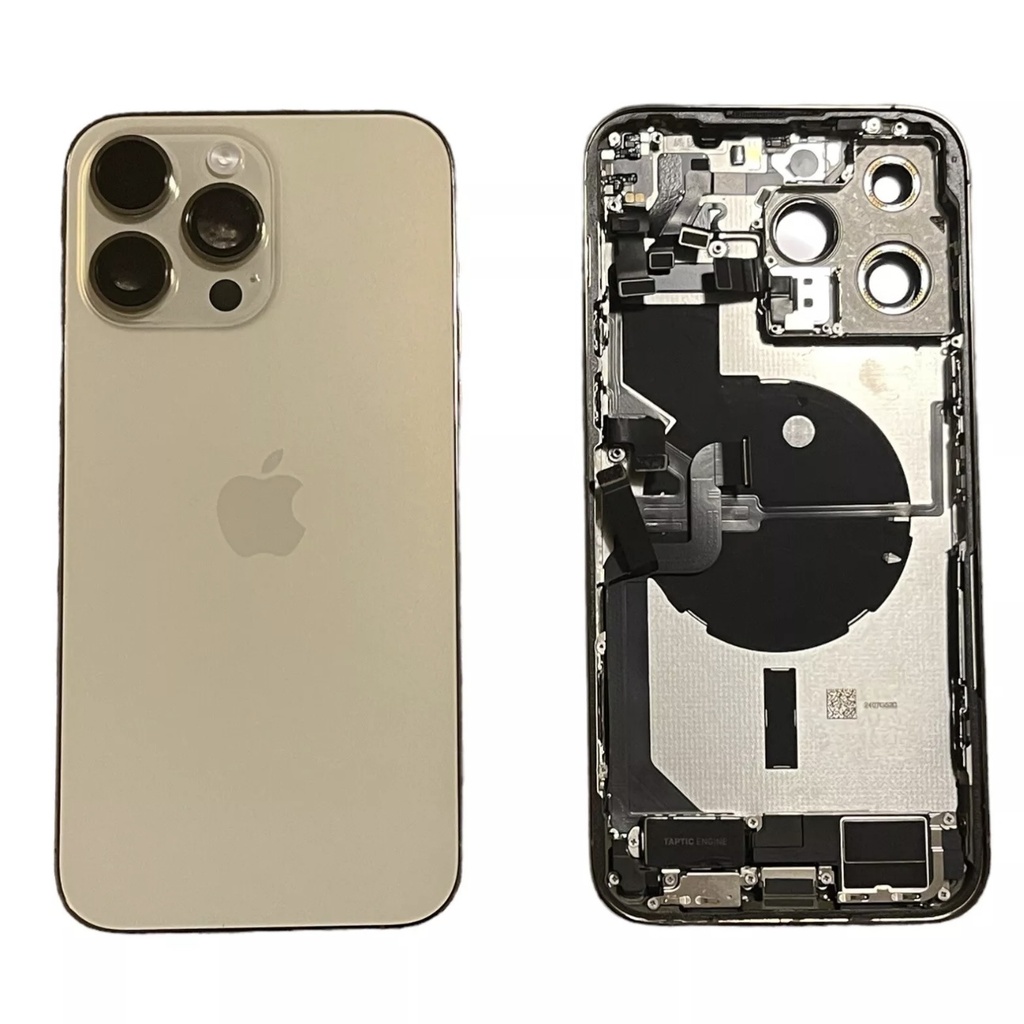 CARCAZA IPHONE 14 PRO MAX GOLD (ORIGINAL GRADO A)