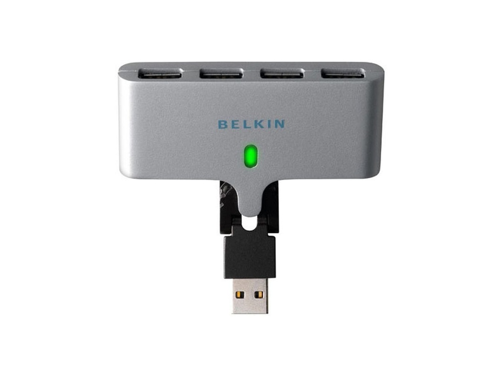 HUB Belkin 4 PUERTOS  USB Swivel Multi USB 2.0 Hub Splitter for PC / Mac