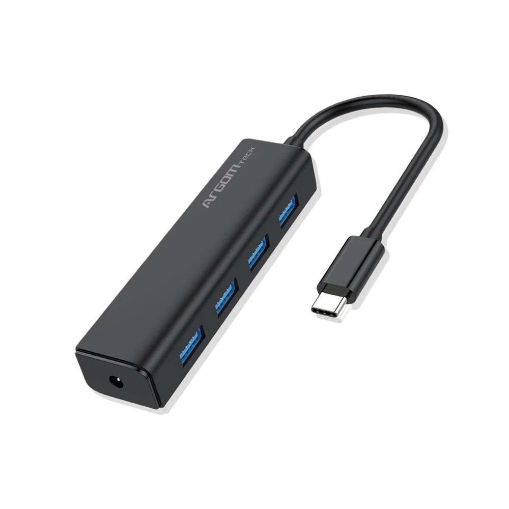 ONE AXESS TIPO-C 4-PUERTOS USB3.0 HUB ARGOMTECH