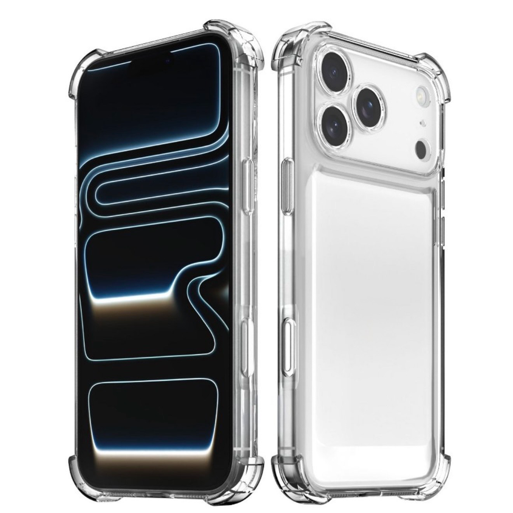 CASE TRANSPARENTE ANTI-GOLPE IPHONES VARIOS 