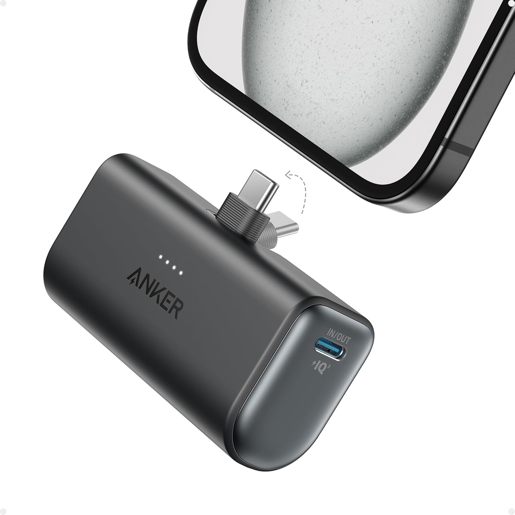 POWER BANK  Anker Nano con conector USB-C  5,000 mAh de 22.5W