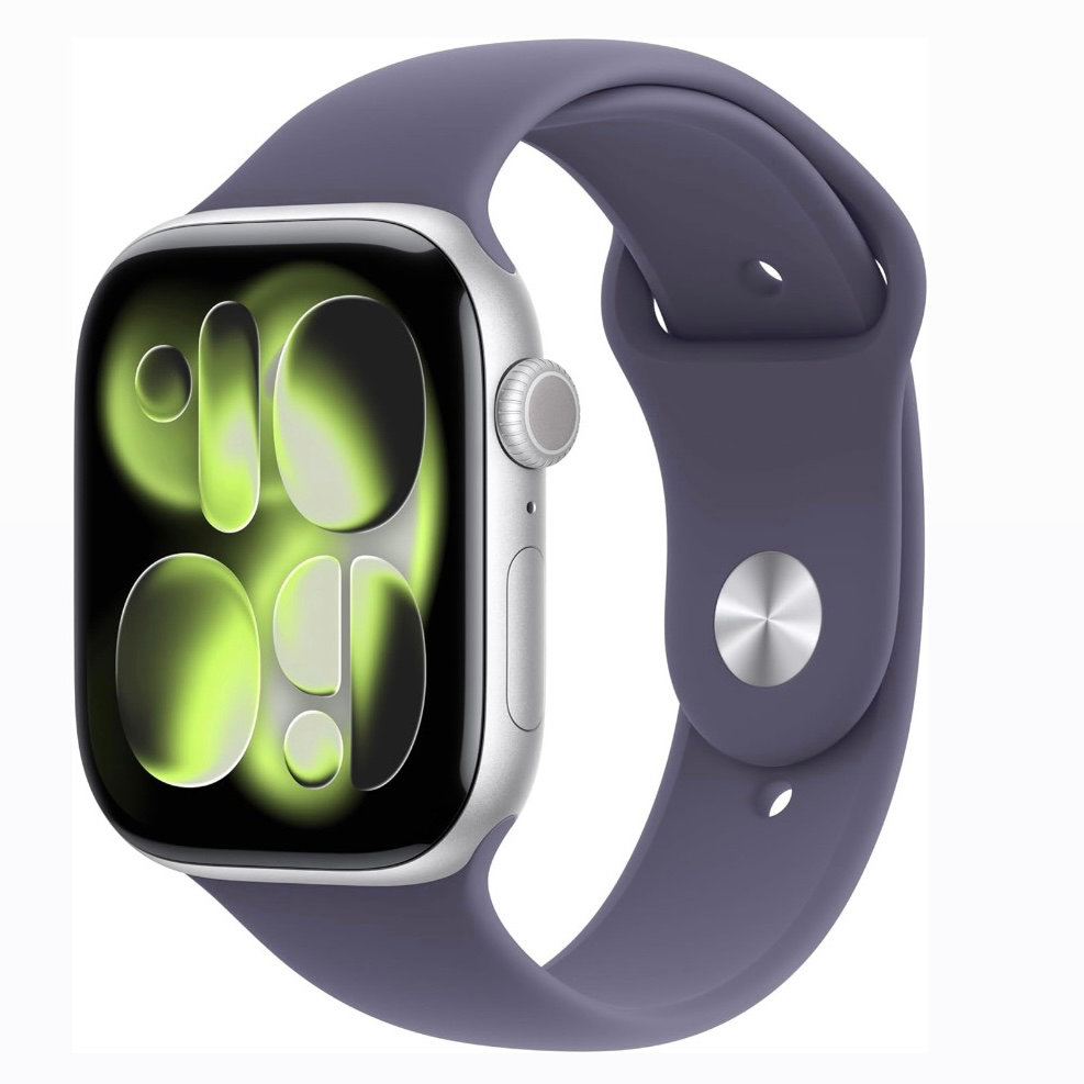APPLE WATCH SERIE 11 GPS 46MM SILVER-PURPLE  NUEVOS SELLADOS 