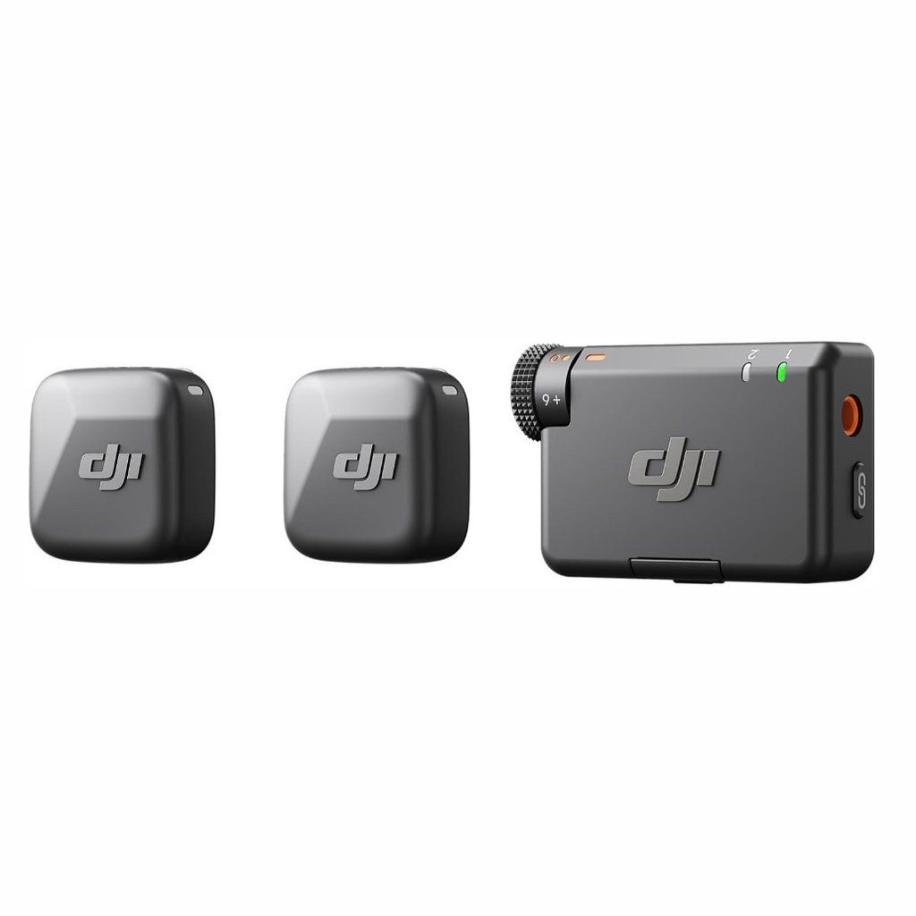 MICROFONO INALAMBRICO DJI Mic Mini (2 TX + 1 RX) (Para 2 personas)