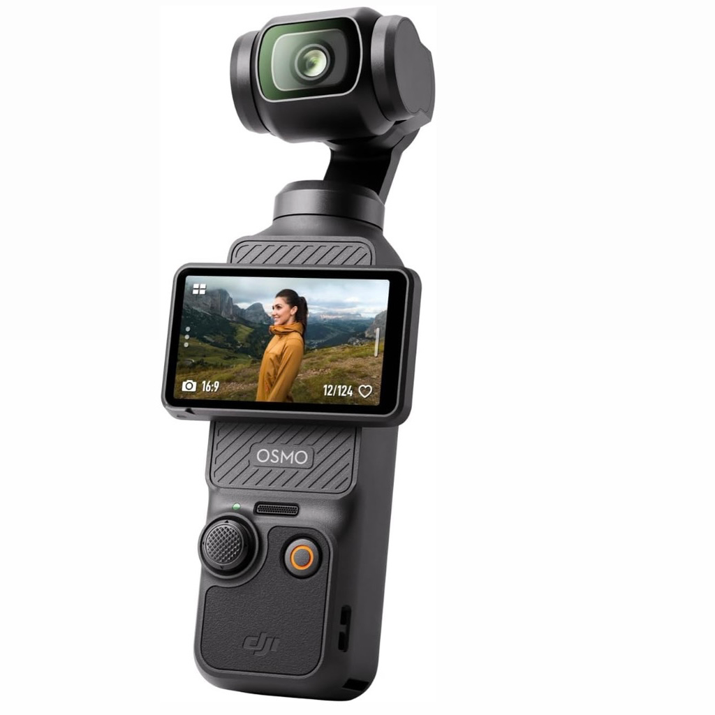DJI Osmo Pocket 3 cámaras de vlogging con CMOS de 1" y cámara de vlog 4K/120fps, estabilización de 3 ejes, enfoque rápido, seguimiento de cara y objetos