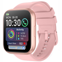SMARTWATCH 1.85 pulgadas, HD 2026, actualizado, rastreador de actividad física, Bluetooth, llamadas y texto, con batería de 7 días, 5 ATM, monitor de sueño de frecuencia cardíaca ROSADO