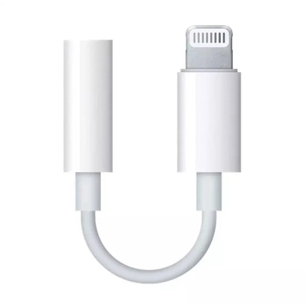 Adaptador Cable APPLE LIGHTNING a conector de audífonos de 3.5mm 