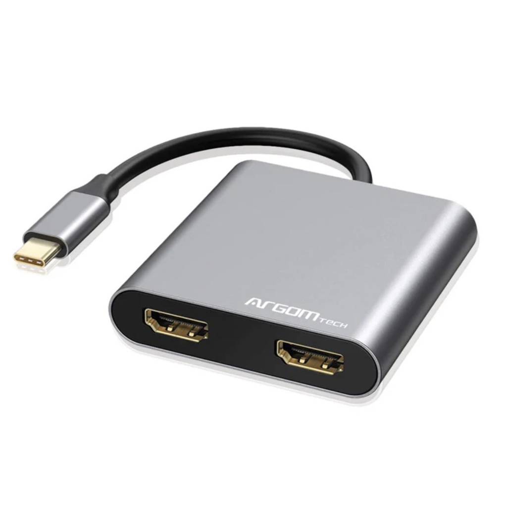 HUB TIPO C - 2X HDMI ARGOMTECH