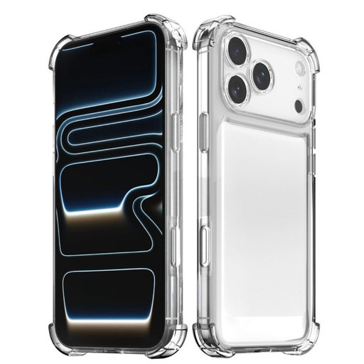 CASE TRANSPARENTE ANTI-GOLPE IPHONES VARIOS 