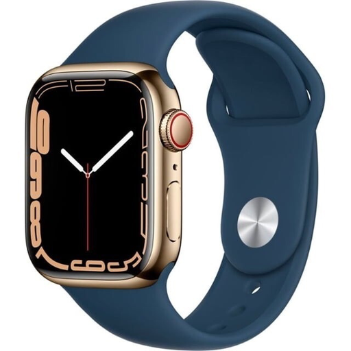 APPLE WATCH SERIE 7 45MM GRADO A BLANCO GOLD STAINLESS STELL 