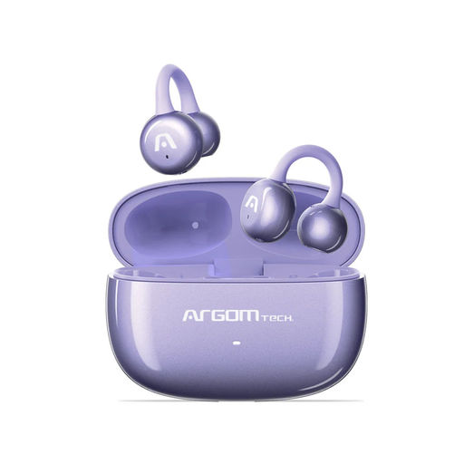 SKEIPODS ARGOMTECH E40 TRUE WIRELESS CANCELACION DE RUIDO  PURPURA OPEN EAR 