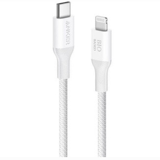 CABLE ANKER POWER LINE SELECT TIPO C - LIGHTNING 1.8M BLANCO